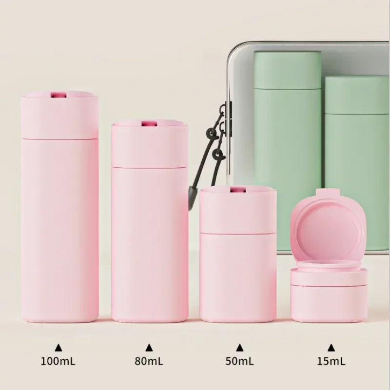 Set dispenser da viaggio 5 pezzi