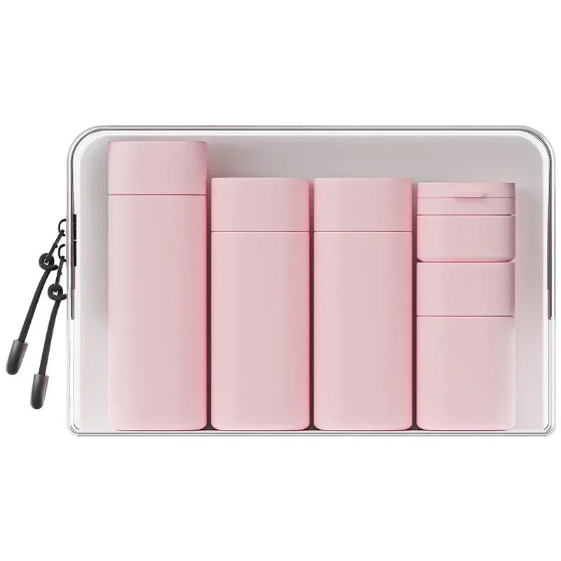 Set dispenser da viaggio 5 pezzi